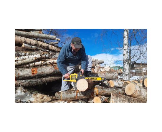 Цепная пила DEWALT FLEXVOLT DCM575X1 – изображение 8