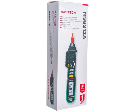 Цифровой мультиметр-ручка Mastech MS8212A 00-00002672 – изображение 9