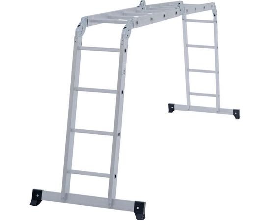 Четырехсекционная лестница-трансформер Новая Высота 4х4 ступени 1320404 – изображение 2