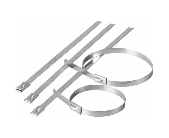 Стальной хомут STEKKER SSCTE79-400 7.9х400мм, нагрузка 120кг 32802 – изображение 2