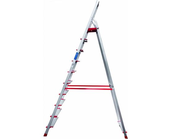 Стремянка Новая высота 10 ступеней с шириной 130 мм 5110110 – изображение 2