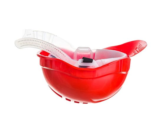 Каска защитная из ударопрочной пластмассы (оранжевая) СИБРТЕХ 89113 – изображение 3