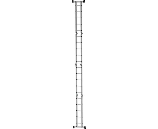 Четырехсекционная лестница-трансформер Новая Высота 4х4 ступени 1320404 – изображение 3