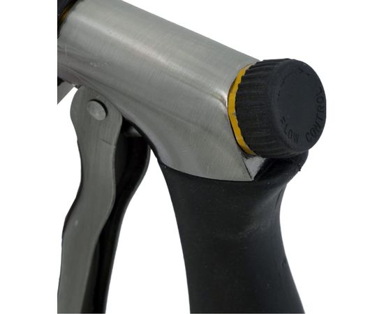 Металлический хромированный пистолет для полива Профитт 2 режима 9270889 – изображение 3