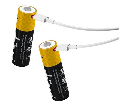 Комплект аккумуляторов duwi AA 2PACK Li-Ion 1.5V 62010 5 – изображение 3