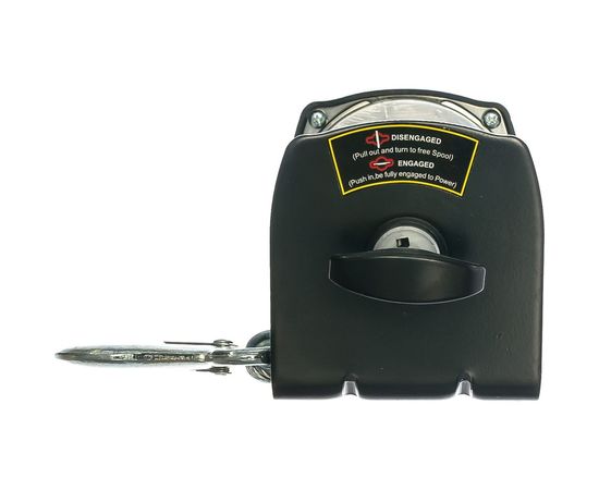 Электрическая лебедка, 12В, 907кг, стальной трос ROCK RP2000 9201-10000-T – изображение 4