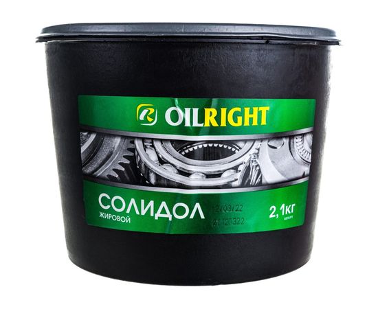 Жировой солидол OILRIGHT 2.1 кг, ведро 6016 – изображение 4