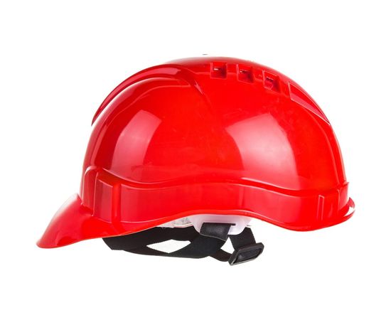 Каска защитная из ударопрочной пластмассы (оранжевая) СИБРТЕХ 89113 – изображение 4