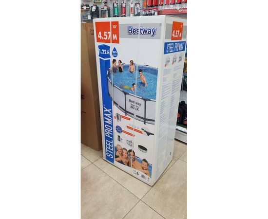 Каркасный бассейн BestWay 457x122 см, 56438 BW – изображение 8