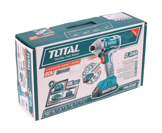 Аккумуляторный ударный винтоверт TOTAL TIRLI2002 – изображение 8