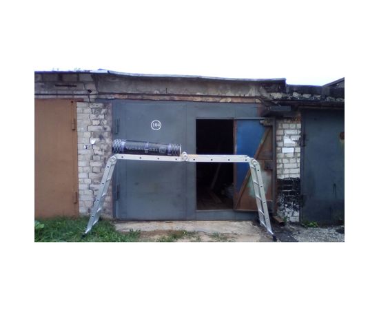 Четырехсекционная лестница-трансформер Новая Высота 4х4 ступени 1320404 – изображение 8