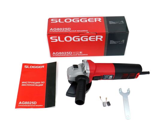 Угловая шлифмашина Slogger AG8025D – изображение 9