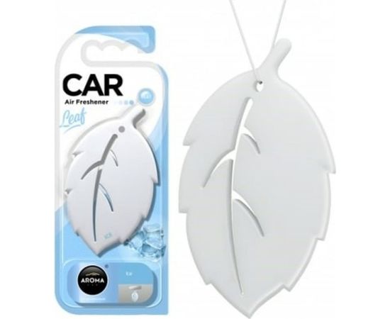 Полимерный ароматизатор AROMA CAR LEAF 3D Ice 83127 
