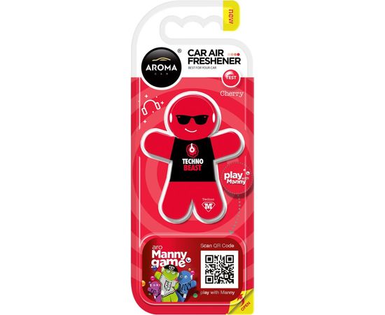 Ароматизатор воздуха Aroma Car Manny Game Cherry 83137 