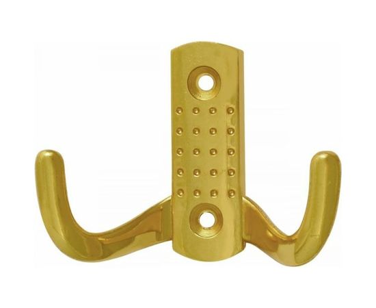 Крючок-вешалка НОРА-М №11 2-х рож. золото 14322 