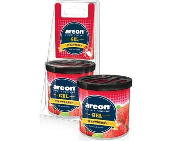 Автомобильный ароматизатор Areon GEL CAN BLISTER Клубника 704-GCB-10 