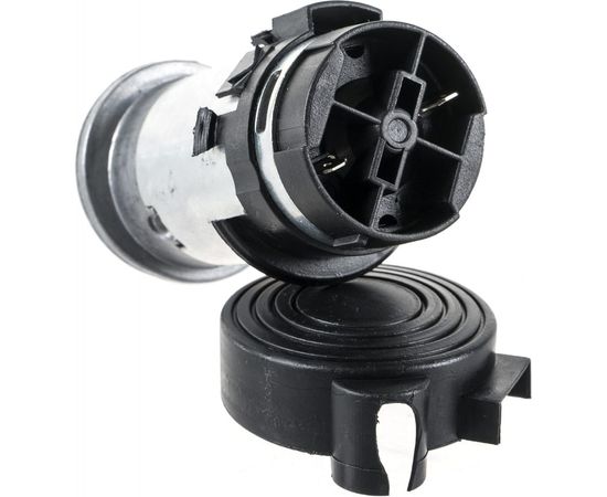 Звуковой воздушный сигнал 1 рожковый, хром , с компрессором 12 V, 390 мм , комплект AUTOVIRAZH AV-016002 