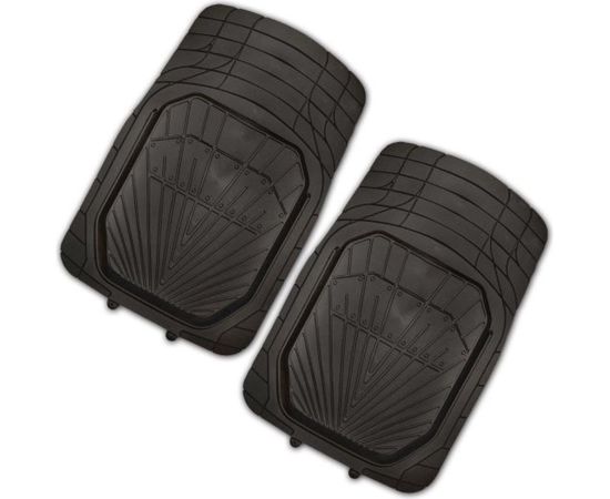 Коврик для салона SKYWAY Rain-3 2пр. ванночка, полиуретановый, черный S01701022 