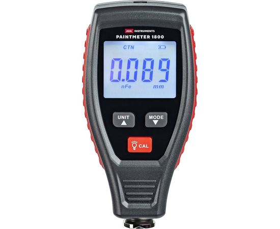 Толщиномер лакокрасочного покрытия ADA PaintMeter 1800 А00656 