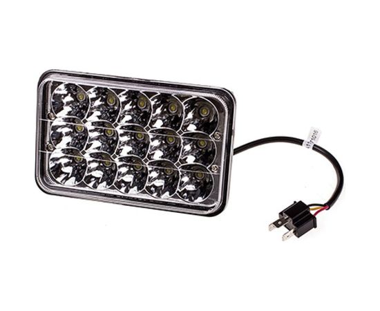 Прямоугольная светодиодная фара SKYWAY OFF ROAD 12V/24V 45W 6000К 15 диодов Combo свет S08401047 