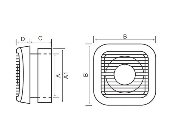 Вентилятор MTG A fi150-K с клапаном 31199 – изображение 2