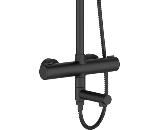 Душевая система Orange с термостатом черного цвета в комплекте T02S4-911b – изображение 2