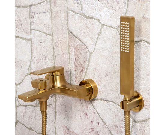 Смеситель для ванны WasserKRAFT Aisch с коротким изливом 5501 – изображение 2