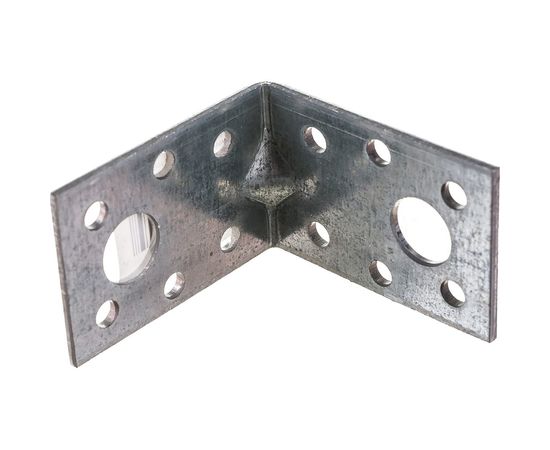 Крепежный уголок КРЕПКО-НАКРЕПКО 50x50x36x2.5 усиленный 47471 – изображение 2