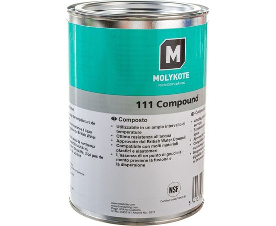 Силиконовая смазка Molykote 111 Compound, 1 кг 4045314 – изображение 2