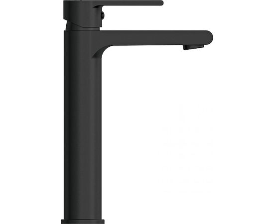 Смеситель для раковины Cersanit BRASKO BLACK высокий, с клик-клак 63111 – изображение 2