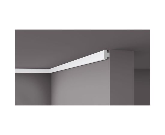 Молдинг WALLSTYL (2000х30х20 мм; белый) NMC T40 – изображение 2