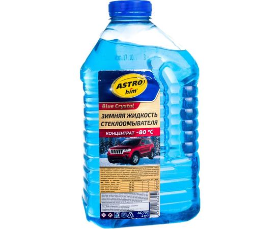 Очиститель стекол ASTROhim зимний Ас-752 до -80, 2000 мл 47111 – изображение 2