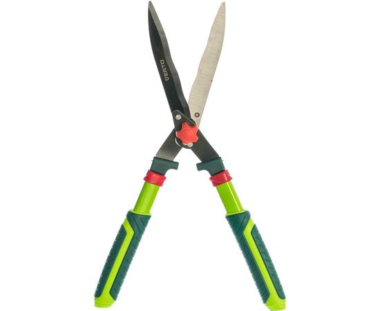 Ножницы для живой изгороди (с волнистыми лезвиями 550 мм, лезвие 200 мм) VERTO 15G311 – изображение 2