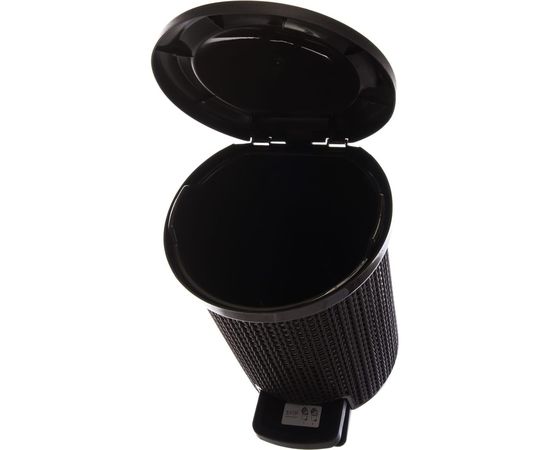 Контейнер для мусора с педалью Svip Ajur 6 л, венге SV4064ВНГ – изображение 3