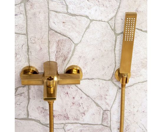 Смеситель для ванны WasserKRAFT Aisch с коротким изливом 5501 – изображение 3