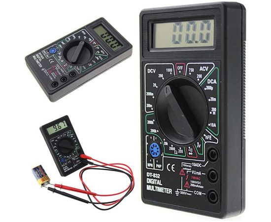 Цифровой мультиметр WHDZ DT832 – изображение 3