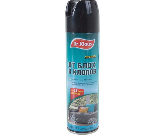 Аэрозоль от клопов блох и других насекомых Dr.Klaus 300 мл DK06400072 – изображение 3