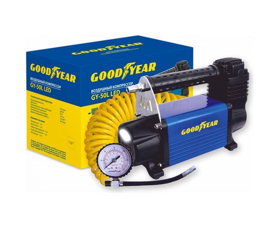 Воздушный компрессор Goodyear GY-50L LED 50 л/мин GY000113 – изображение 3
