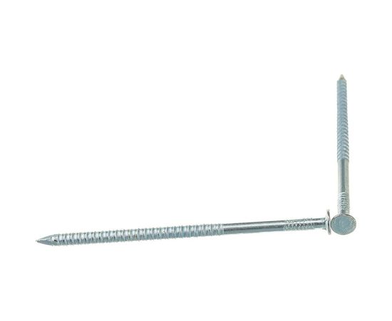 Ершёные гвозди с конической головкой МТК цинк пакет 1 кг, 3,4x80 1766034080 – изображение 3