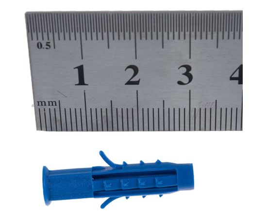 Распорный дюбель Чапай 6х30 шипы+усы, полипропилен 30шт - пакет Tech-Krep 111128 – изображение 3