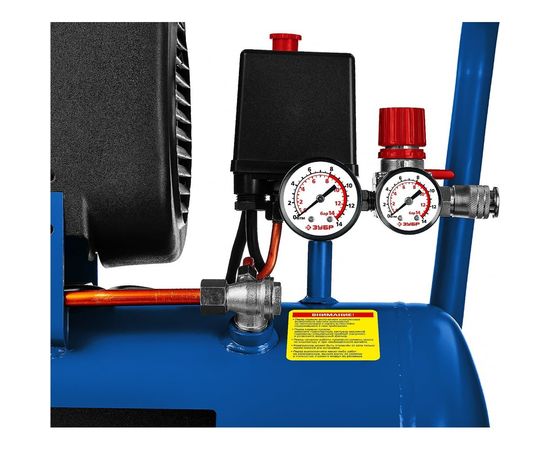 Воздушный компрессор 320 л/мин, 2200 Вт ЗУБР Профессионал КПМ-320-24 – изображение 5