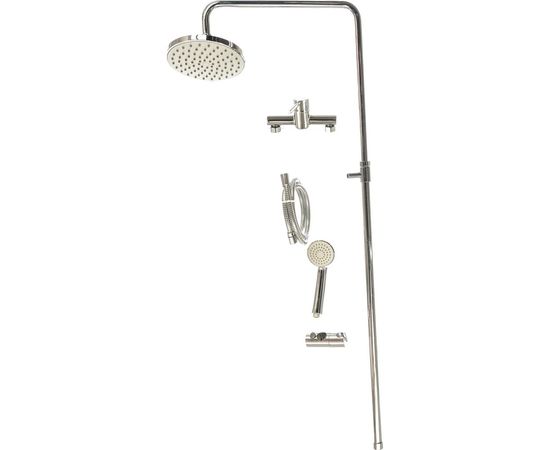 Душевой комплект со смесителем для ванны, WasserKRAFT 84/125х58 см A14401 – изображение 5