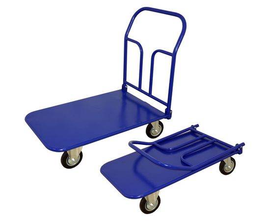 Тележка RUSKLAD ТПСР 5 М П (700x1200) платформенная, со складной ручкой – изображение 6