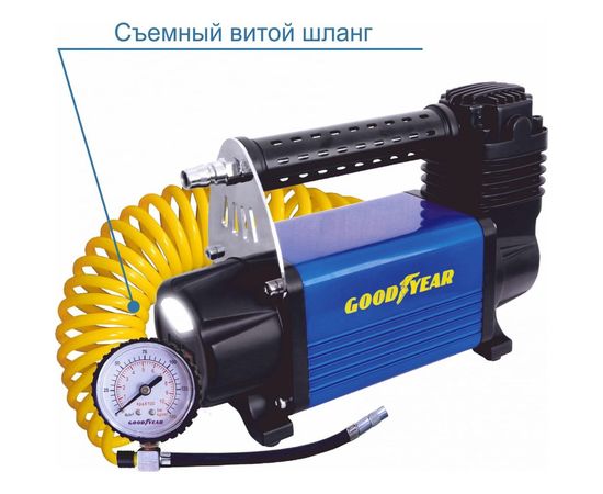 Воздушный компрессор Goodyear GY-50L LED 50 л/мин GY000113 – изображение 6