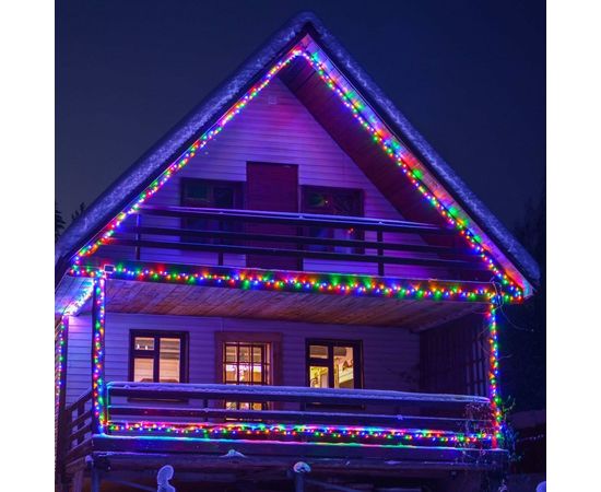 Новогодняя гирлянда Eurosvet 400-101 нить мульти с эффектом мерцания a044074 – изображение 9