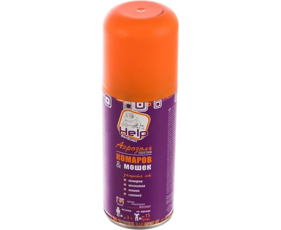 Репеллентный аэрозоль от комаров и мошек HELP 75 мл 80220 