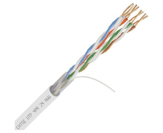 Кабель Netlink NL-CU UTP 4PR STANDART 24 AWG CAT5e 305м ВНУТРЕННИЙ БЕЛЫЙ УТ000000126 