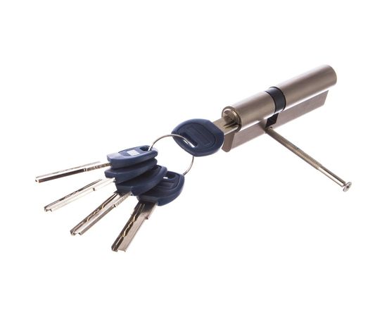 Цилиндр DOORLOCK V 2300AB N серия Variant, никелированный, 35x55 мм, 5 перф.ключей 79066 