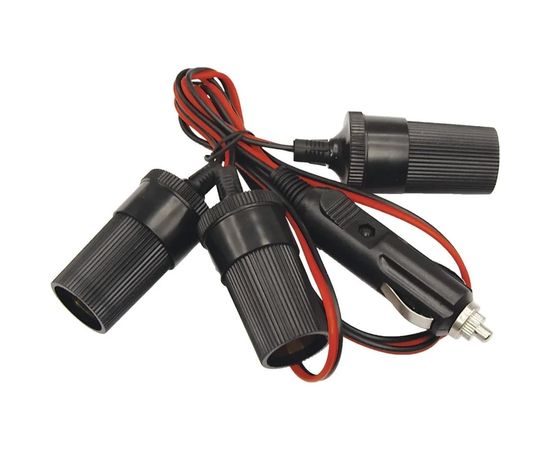 Разветвитель автоприкуривателя 3гн шнур FD-1817 REXANT 16-0221 