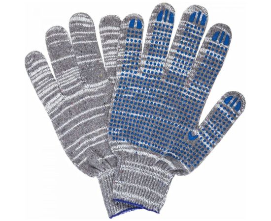 Хлопчатобумажные перчатки ЛАЙМА ЛЮКС 2, 5 пар 604474 